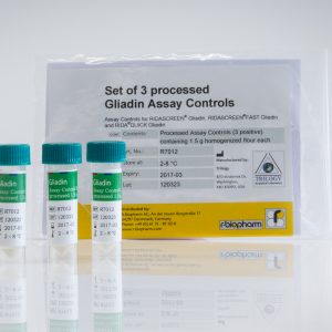 Set of 3 processed Gliadin Assay Controls (Art. No.: R7012)