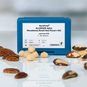 SureFood® ALLERGEN 4plex Macadamia / Brazil Nut / Pecan + IAC (Art. No.: S3403)