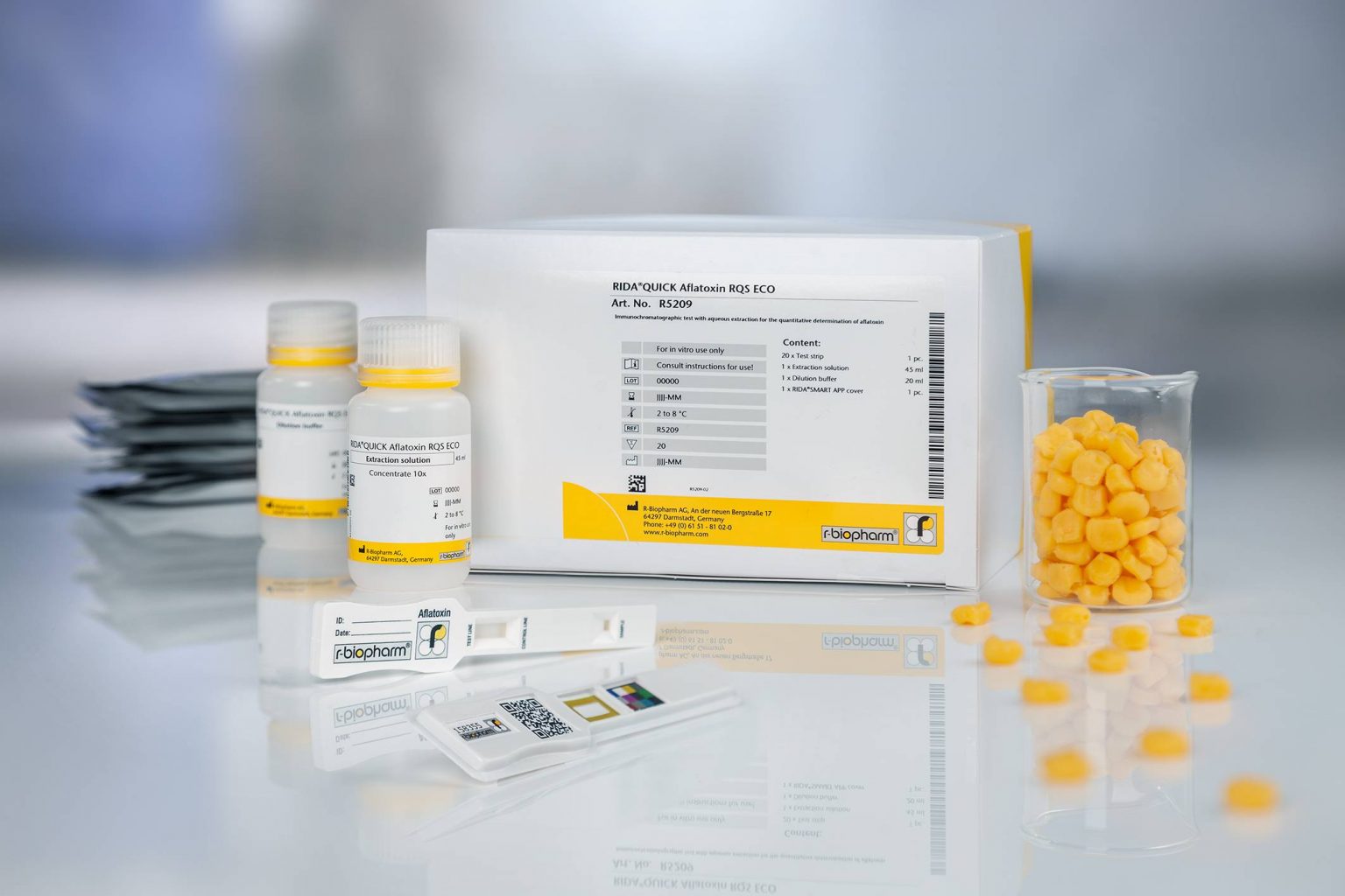 Rida Quicktest Sampl Biotica - RIDA®QUICK Aflatoxin RQS ECO